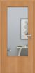 Buche Echtholztür furniert - Zimmertür mit Zarge | Lichtausschnitt DIN