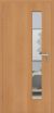Buche Echtholztür furniert - Zimmertür mit Zarge | Lichtausschnitt 008S