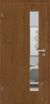 Tür Asteiche dunkel rustikal | LA008S | Bronze