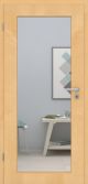 Ahorn Echtholztür furniert - Zimmertür mit Zarge | Lichtausschnitt XL