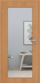 Buche Echtholztür furniert - Zimmertür mit Zarge | Lichtausschnitt XL